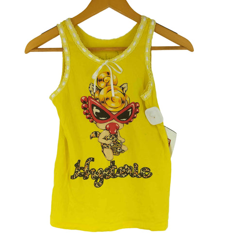 ヒステリックグラマーミニ HYSTERIC GLAMOUR MINI ロゴデザイン レース ミニタンクトップ レディース 140