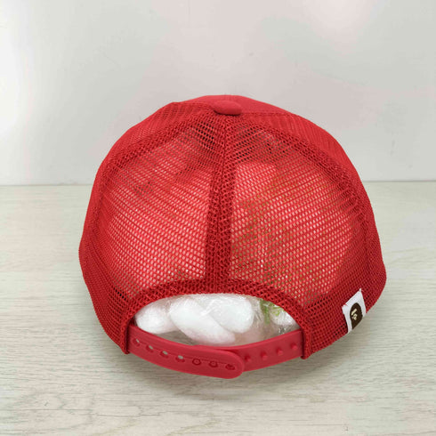 アベイシングエイプ A BATHING APE SAINT STA MESH CAP メッシュ キャップ メンズ F