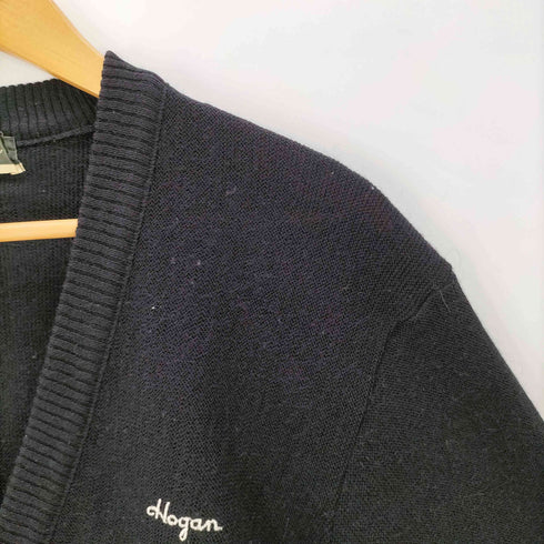 Ben Hogan べンホーガン ロゴ 刺繍 ウール カシミヤ カーディガン メンズ JPN:M