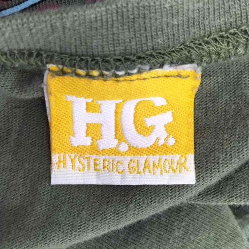 ヒステリックグラマーミニ HYSTERIC GLAMOUR MINI ロゴデザイン 半袖 Tシャツ レディース import:M