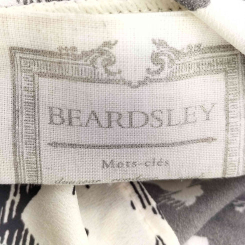 ビアズリー BEARDSLEY 異素材切替花柄ニットカットソー レディース FREE