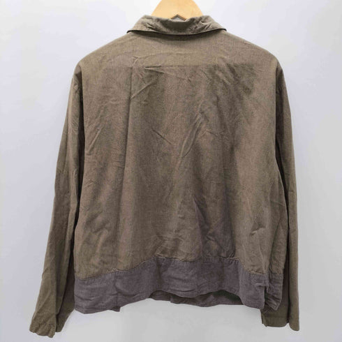 CP SHADES シーピーシェイズ 80-90S OLD USA製 RAYON 70% & Cotton レーヨン コットン ボックス シャツ 短丈 メンズ import:L