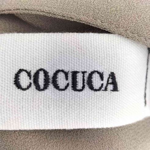 コキュカ COCUCA THESTORE by'c バックサテンドレス レディース JPN:0