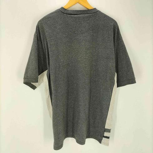 ビューグルボーイ Bugle Boy 90S OLD USA製 バイカラー スイッチング Vネック Tシャツ メンズ import:XL