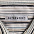 インターメッツォ INTERMEZZO ベロア ストライプ長袖シャツ メンズ import:XL