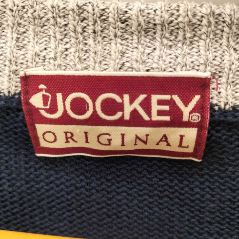 JOCKEY ジョッキー 90S バイカラー ケーブル 編み ニット メンズ