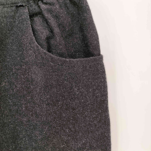 コットンハウスアヤ Cotton House Aya ウール混 ワイド クロップドパンツ レディース JPN:M