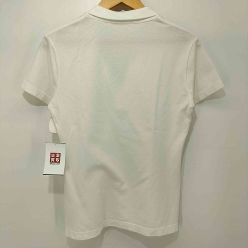 ラコステ LACOSTE スキッパー オープンカラー 半袖 ポロシャツ レディース JPN:38