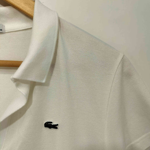 ラコステ LACOSTE スキッパー オープンカラー 半袖 ポロシャツ レディース JPN:38