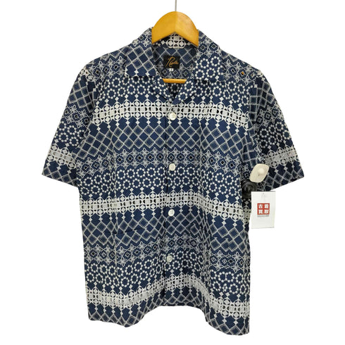 ニードルズ Needles Cabana Shirt-Cotton Cloth ジオメトリック カバナ シャツ メンズ JPN:S