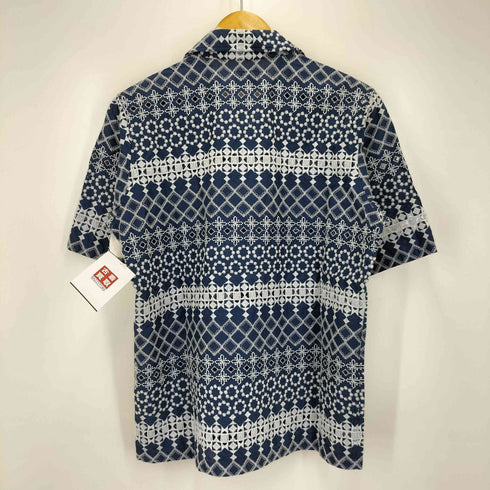 ニードルズ Needles Cabana Shirt-Cotton Cloth ジオメトリック カバナ シャツ メンズ JPN:S