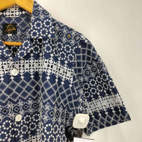 ニードルズ Needles Cabana Shirt-Cotton Cloth ジオメトリック カバナ シャツ メンズ JPN:S
