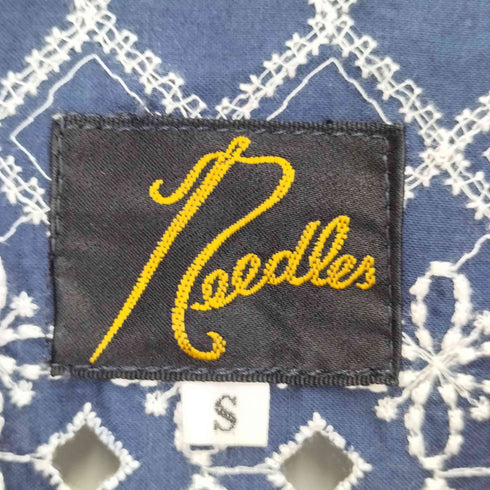 ニードルズ Needles Cabana Shirt-Cotton Cloth ジオメトリック カバナ シャツ メンズ JPN:S