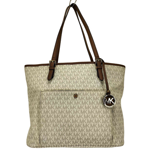 マイケルコース Michael Kors モノグラム PVC トート バッグ レディース