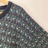 PETER MASS GALLERY ピーターマスギャラリー MADE IN ITALY イタリア製 コットン アクリル 総柄 Vネック ニット メンズ