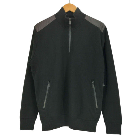 バーバリーゴルフ BURBERRY GOLF ウール混 ハーフジップニット メンズ JPN:3