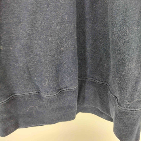 ソフィー SOFFE 00s NAVY プリント クルーネックスウェット メンズ import:S