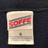 ソフィー SOFFE 00s NAVY プリント クルーネックスウェット メンズ import:S