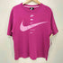ナイキ NIKE スウォッシュ ロゴ プリント クロップド Tシャツ レディース JPN:M