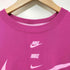 ナイキ NIKE スウォッシュ ロゴ プリント クロップド Tシャツ レディース JPN:M