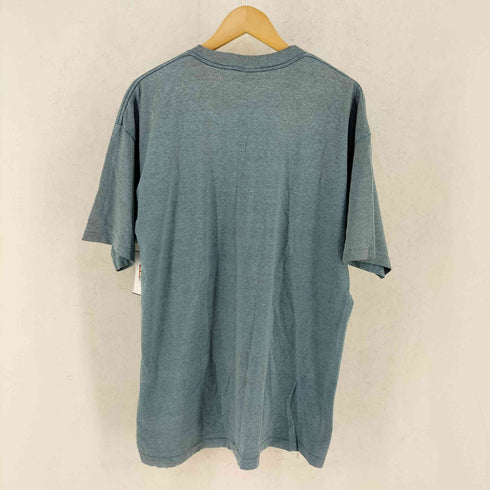シグナルスポーツ SIGNAL SPORTS 90s 袖裾シングル dolphin イルカ 刺繍 クルーネック Tシャツ メンズ