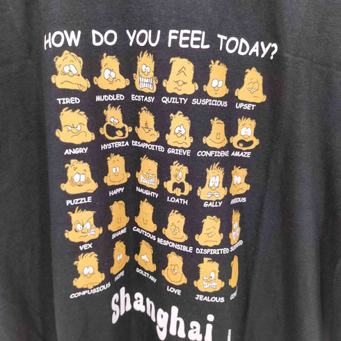 MIRAN ボディ HOW ARE YOU FEELING TODAY? TEE メンズ import:XL