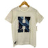 ハリウッドランチマーケット HOLLYWOOD RANCH MARKET H.R.REMAKE ロゴ ワッペン Tシャツ メンズ JPN:2