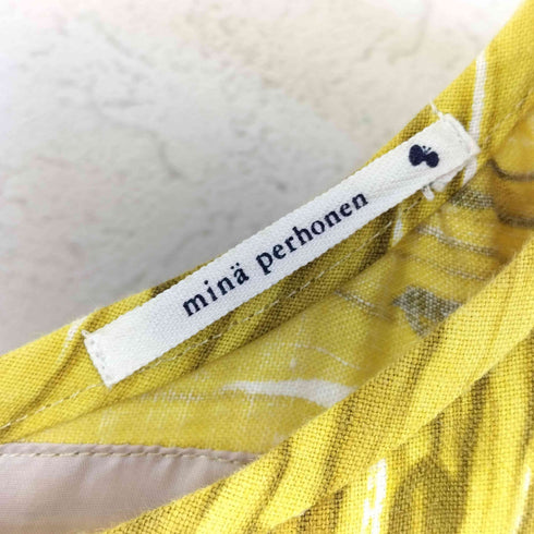ミナペルホネン mina perhonen so-gen リネン ワンピース レディース 38