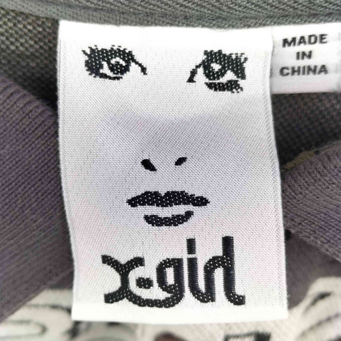 エックスガール X-girl HIGHWAY LOGO BABY POLO SHIRT レディース JPN:S