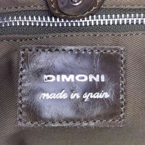 DIMONI スペイン製 レオパード柄 ハラコ トート バッグ レディース