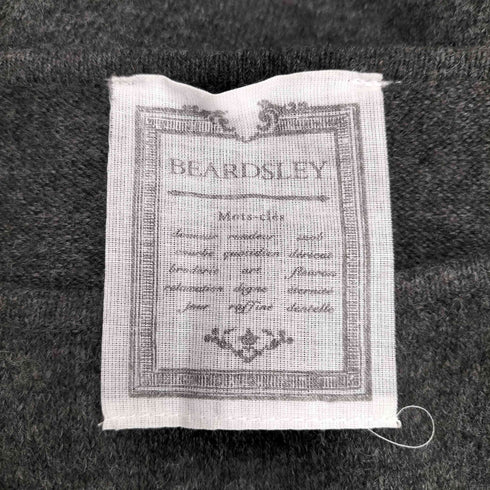 ビアズリー BEARDSLEY 裾レースニット レディース FREE
