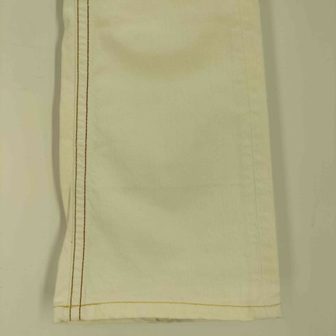 サムシング SOMETHING ダメージ加工 HAWAII 刺繍 フレア デニム メンズ S/33