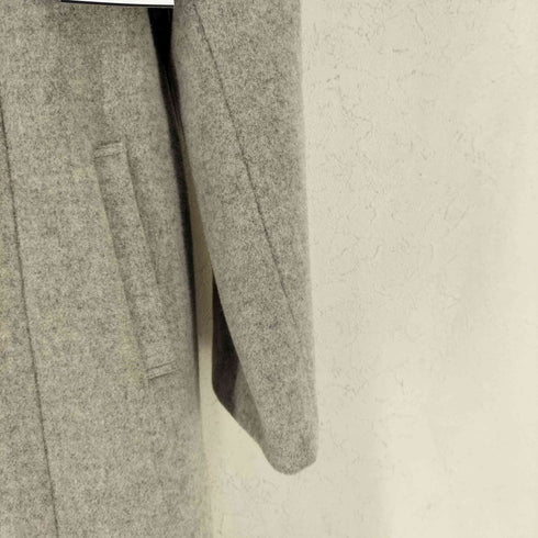 LAPEL GALLERY ANGOLA&WOOL fur アンゴラ混 襟ファー コート レディース JPN:4