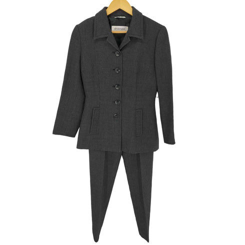 スポーツマックス SPORTMAX ウール混 千鳥格子 ジャケット & 千鳥格子 ストレート スラックス セットアップ レディース 40/40