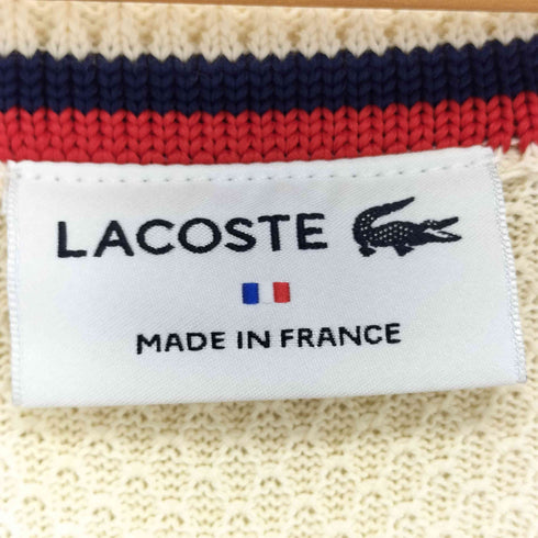 ラコステ LACOSTE MADE IN FRANCE オーガニックコットン Vネックセーター メンズ import:S