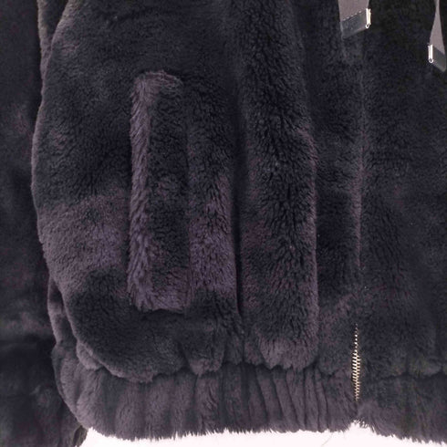 ザラ ZARA フェイクファー フーデッド ジャケット レディース import:S