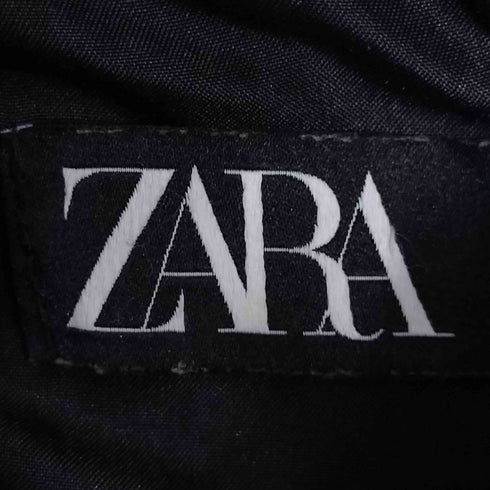 ザラ ZARA フェイクファー フーデッド ジャケット レディース import:S