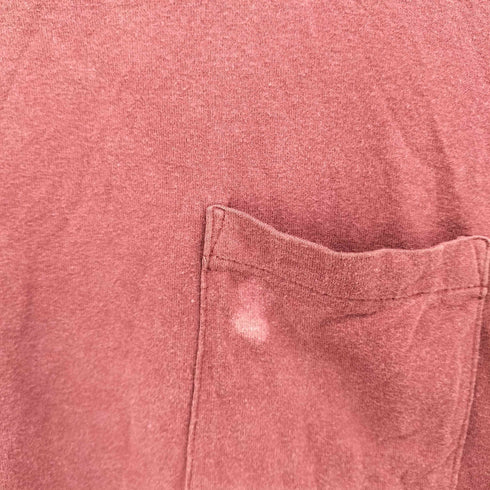 ヘインズ Hanes 90-00S シングルステッチ ブランク 長袖 Tシャツ メンズ import:M