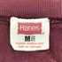 ヘインズ Hanes 90-00S シングルステッチ ブランク 長袖 Tシャツ メンズ import:M