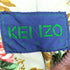 ケンゾーパリス KENZO PARIS 裏地花柄 パワーショルダー ジップアップ ファーブルゾン レディース