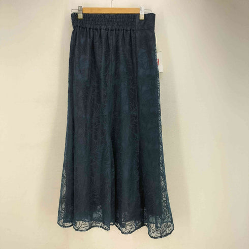ナチュラルクチュール natural couture osono長さ変えれるチュール刺繍レーススカート レディース FREE