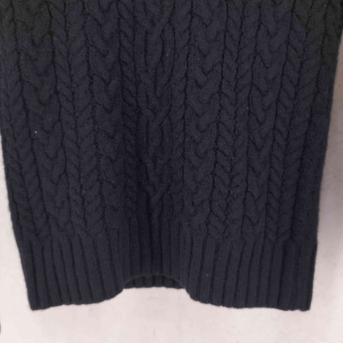 ラルフローレン RALPH LAUREN HAND KNIT ハンドニット トグルボタン ハイネック ウールニット レディース S