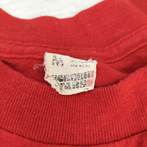 スクリーンスターズ SCREEN STARS 80S USA製 フロントプリント 半袖クルーネックTシャツ メンズ import:M