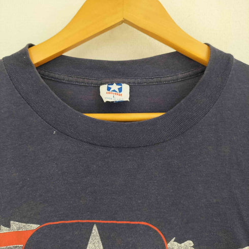 コンバース CONVERSE 80S USA製 フロントプリント 半袖Tシャツ メンズ import:L