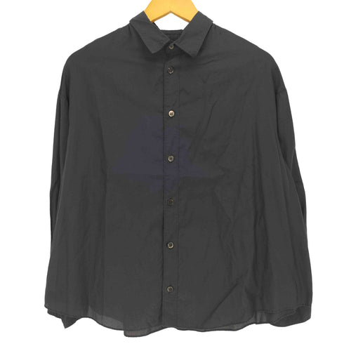 ズッカ ZUCCa シルク コットン L/S レギュラーカラー シャツ レディース JPN:S