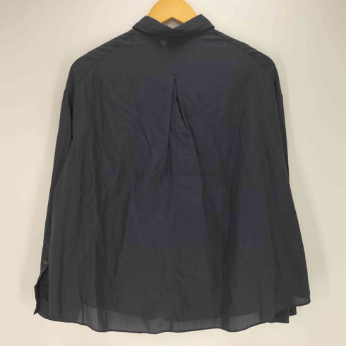ズッカ ZUCCa シルク コットン L/S レギュラーカラー シャツ レディース JPN:S