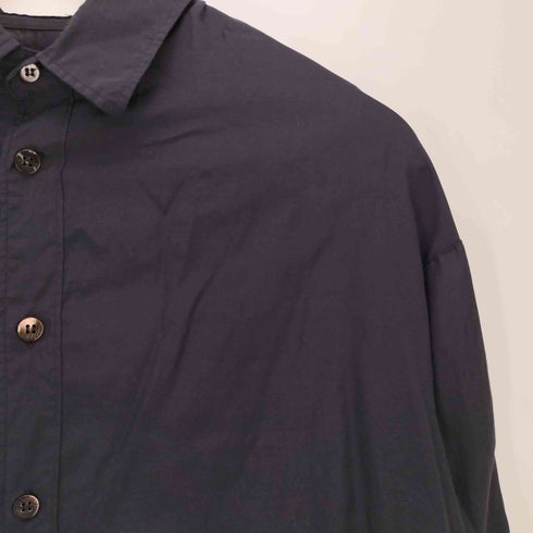 ズッカ ZUCCa シルク コットン L/S レギュラーカラー シャツ レディース JPN:S