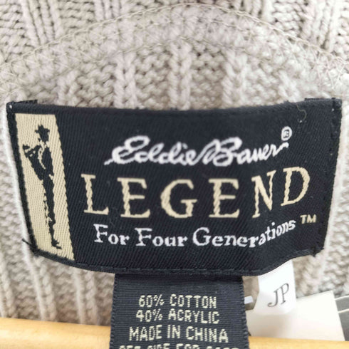 エディーバウアー Eddie Bauer LEGEND コットン ニット セーター メンズ
