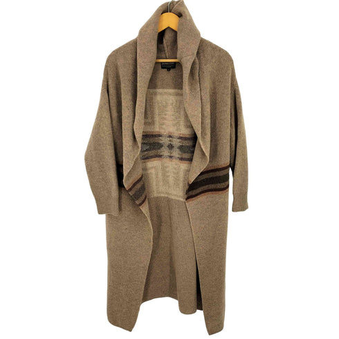 ペンドルトン PENDLETON フーデッド ニットロングカーディガン ガウンコート レディース FREE