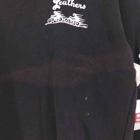 LANGLITZ LEATHERS ラングリッツレザーズ 両面 アーム プリント クルーネックスウェット メンズ import:M
